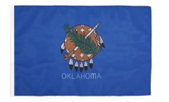 Bandiera USA Oklahoma con orlo