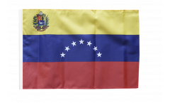 Bandiera Venezuela 7 Stelle con stemma 1930-2006 con orlo