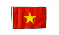 Bandiera Vietnam con orlo