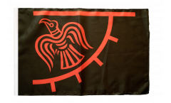 Bandiera Vichingi Odinicraven con orlo