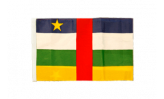 Bandiera Repubblica Centrafrica con orlo