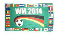 Bandiera Coppa del Mondo 2014 paesi