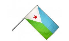Bandiera da asta Gibuti