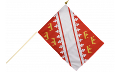 Bandiera da asta Francia Alsazia nuova