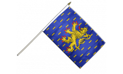 Bandiera da asta Francia Franca Contea