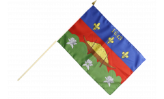 Bandiera da asta Francia Guyana Francese Cayenne
