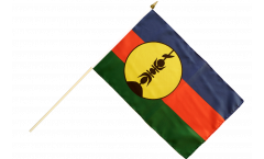 Bandiera da asta Francia Nuova Caledonia Kanaky