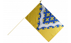 Bandiera da asta Francia Valle della Marne