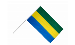 Bandiera da asta Gabon