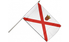 Bandiera da asta Regno Unito Jersey