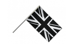 Bandiera da asta Regno Unito Union Jack neri