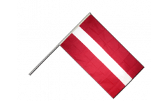 Bandiera da asta Lettonia