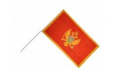 Bandiera da asta Montenegro