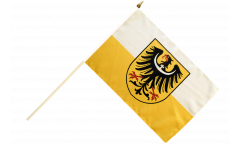 Bandiera da asta Slesia bassa