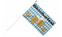 Bandiera da asta Oktoberfest Birra con Brezel