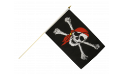 Bandiera da asta Pirata con bandana
