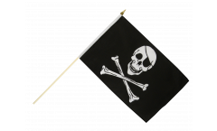 Bandiera da asta Pirata Skull and Bones