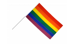 Bandiera da asta Arcobaleno