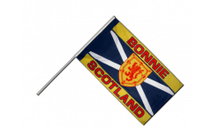 Bandiera da asta Scozia Bonnie Scotland