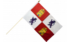Bandiera da asta Spagna Castiglia e Leon