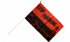 Bandiera da asta Stop Fracking