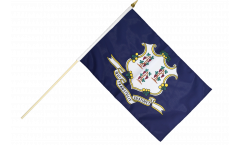 Bandiera da asta USA Connecticut