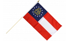 Bandiera da asta USA Georgia