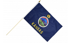Bandiera da asta USA Kansas