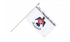 Bandiera da asta USA Thunderbirds US Air Force