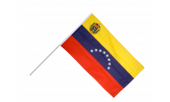 Bandiera da asta Venezuela 8 Stelle con stemma