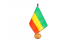 Bandiera da tavolo Etiopia senza stemmi, Rasta