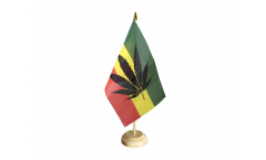 Bandiera da tavolo Cannabis Reggae