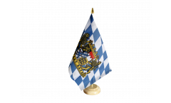Bandiera da tavolo Germania Baviera Freistaat Bayern
