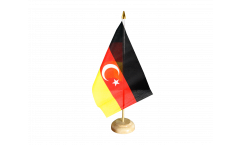 Bandiera da tavolo Amicizia Germania - Turchia