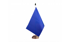 Bandiera da tavolo Unicolore Azzurra