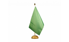 Bandiera da tavolo Unicolore Verde