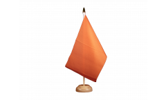 Bandiera da tavolo Unicolore Arancione