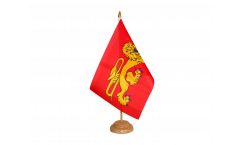 Bandiera da tavolo Francia Aquitania