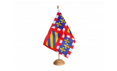 Bandiera da tavolo Francia Borgogna