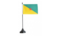 Bandiera da tavolo Francia Guyana Francese