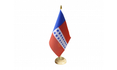 Bandiera da tavolo Francia Polinesia francese Isole Tuamotu