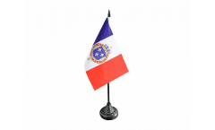 Bandiera da tavolo Francia stemma regale