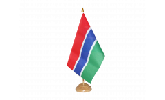 Bandiera da tavolo Gambia