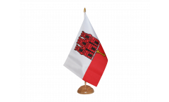 Bandiera da tavolo Gibilterra