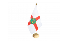 Bandiera da tavolo Regno Unito Alderney