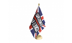 Bandiera da tavolo Regno Unito Punks Not Dead