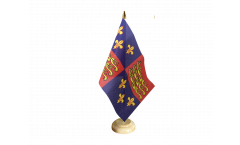 Bandiera da tavolo Regno Unito Royal Banner 1485-1547 Enrico VII ed Enrico VIII
