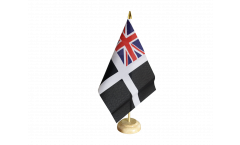 Bandiera da tavolo Regno Unito St. Piran Cornovaglia Ensign