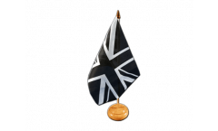 Bandiera da tavolo Regno Unito Union Jack neri