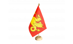 Bandiera da tavolo Regno Unito Regno del Wessex 519-927